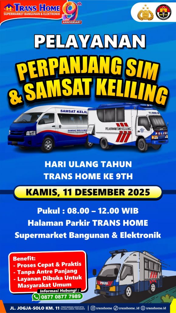 perpanjang sim dan samsat keliling