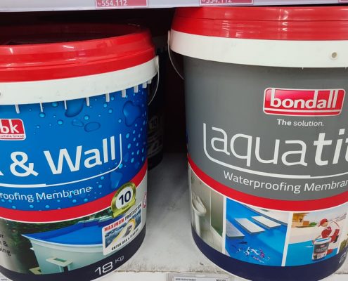 bondall aquatite, deck & wall