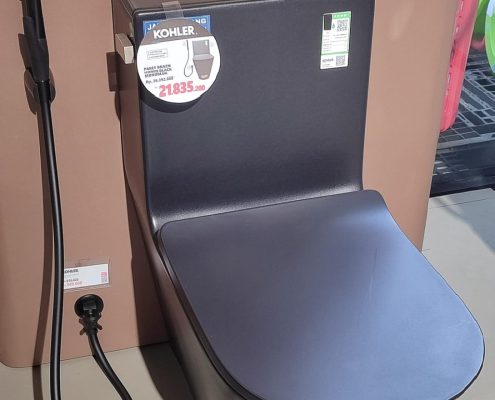 paket brazn honed black monoblock kohler