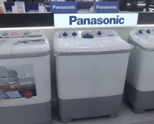 mesin cuci 2 tabung panasonic