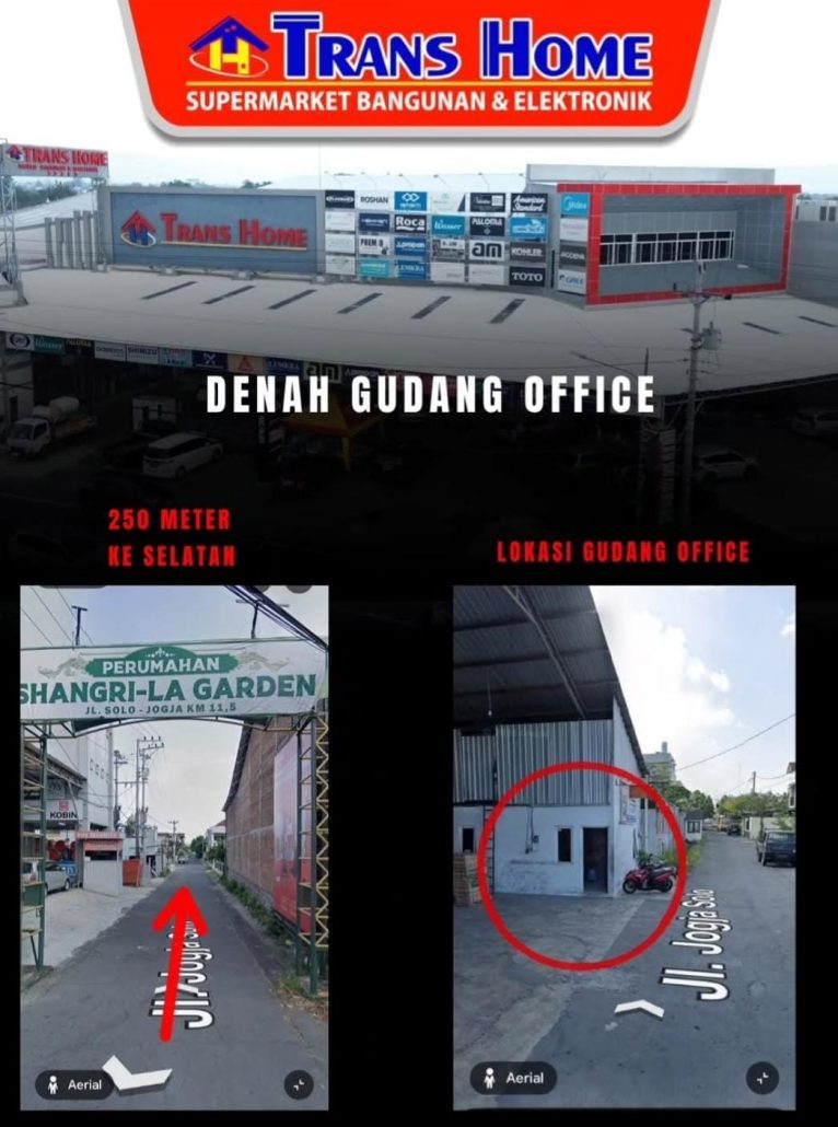 Operasional sementara Trans Home