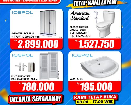 kamar mandi rapi